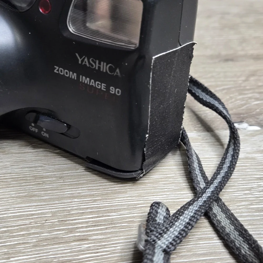 Yashica Zoom Image 90 Super f=38-90mm 1:3.5-7.8 Point Shoot Camera Tested + Batt